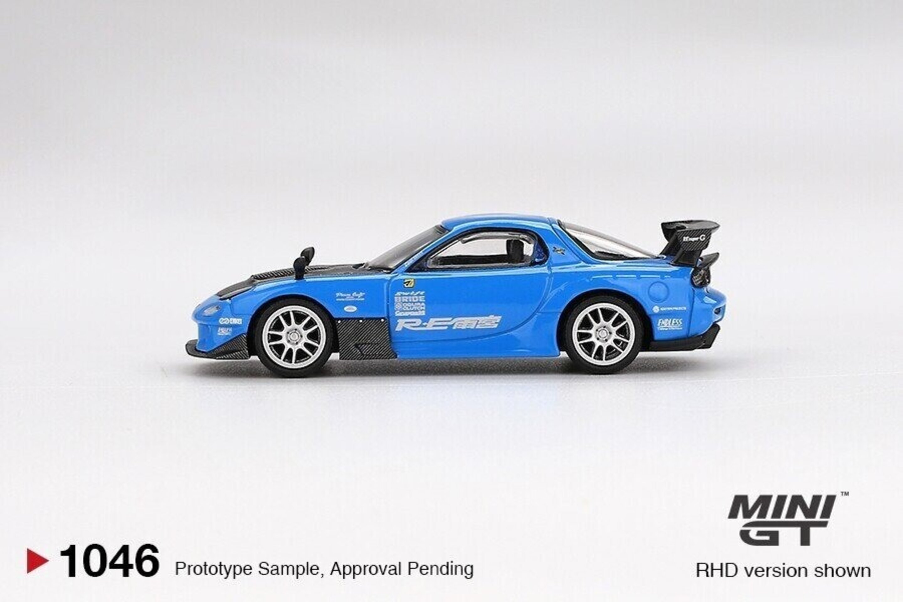 MGT01046-R 1:64 MAZDA RX7 (FD3S) RE-AMEMIYA 20B NA 3ROTOR-7 AMA-SAN GO MINI GT - 3