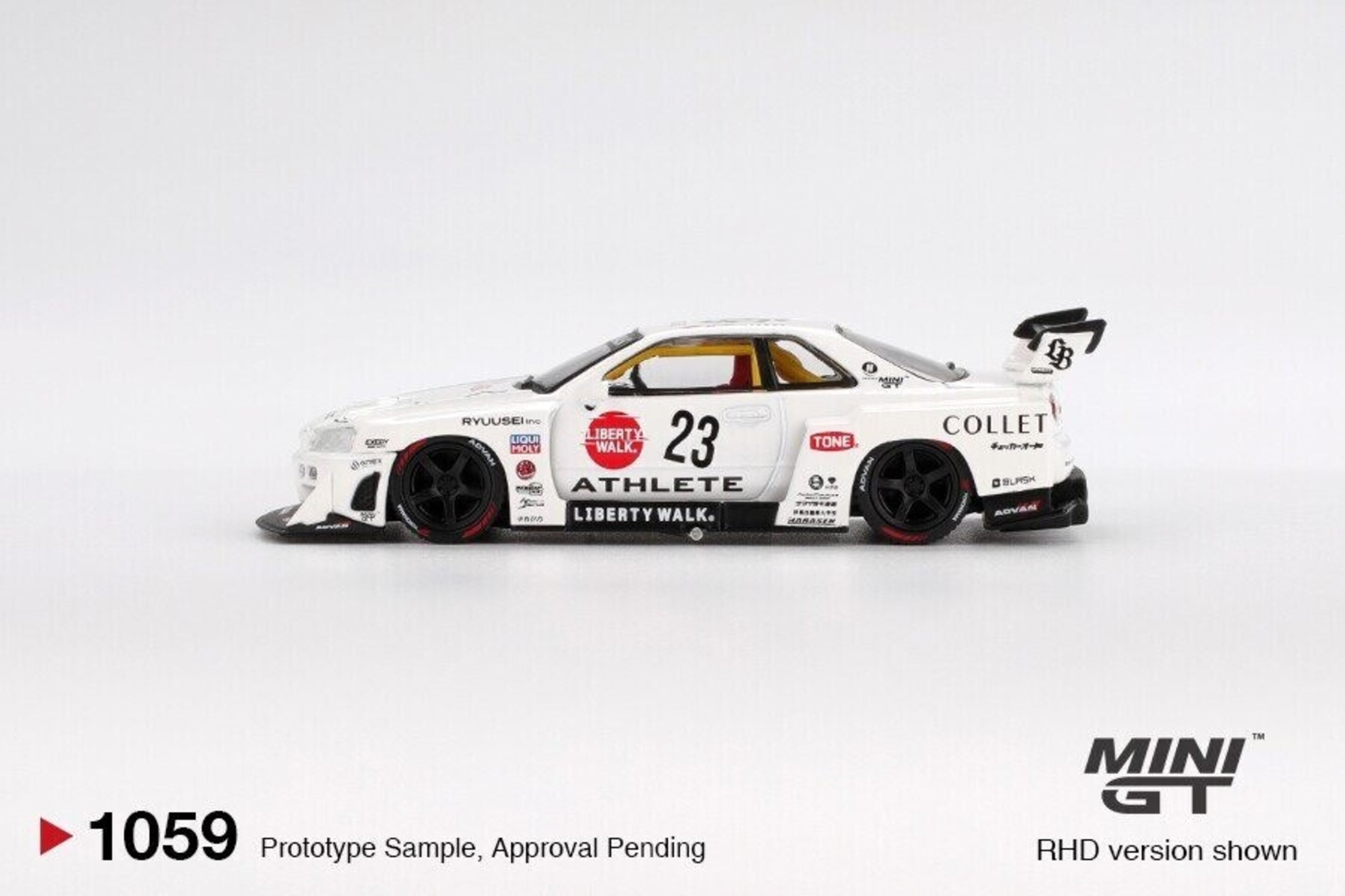 MGT01059-R 1:64 Nissan GT-R R34 Super Silhouette  COLLET 2024 – MINI GT - 2
