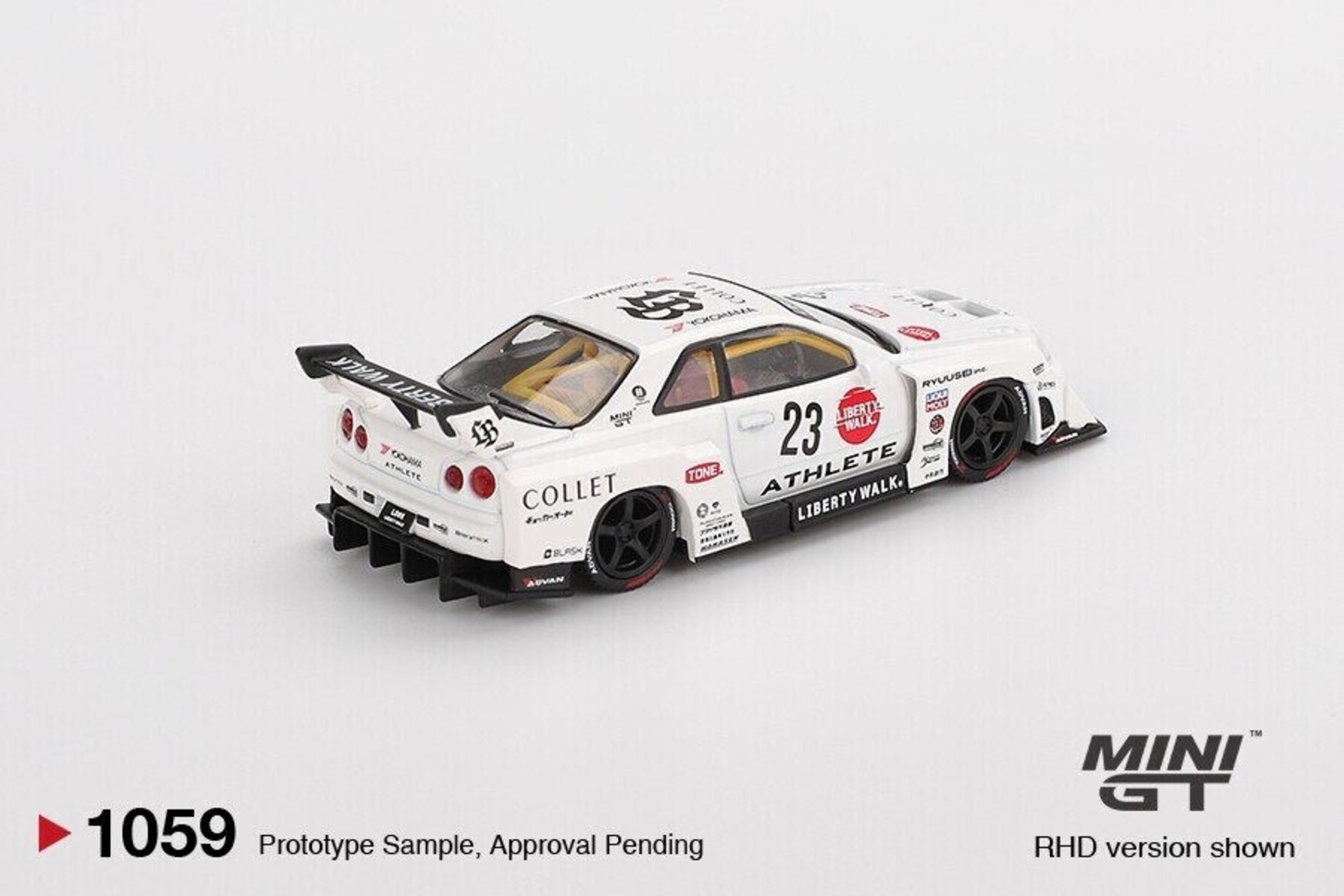 MGT01059-R 1:64 Nissan GT-R R34 Super Silhouette  COLLET 2024 – MINI GT - 3