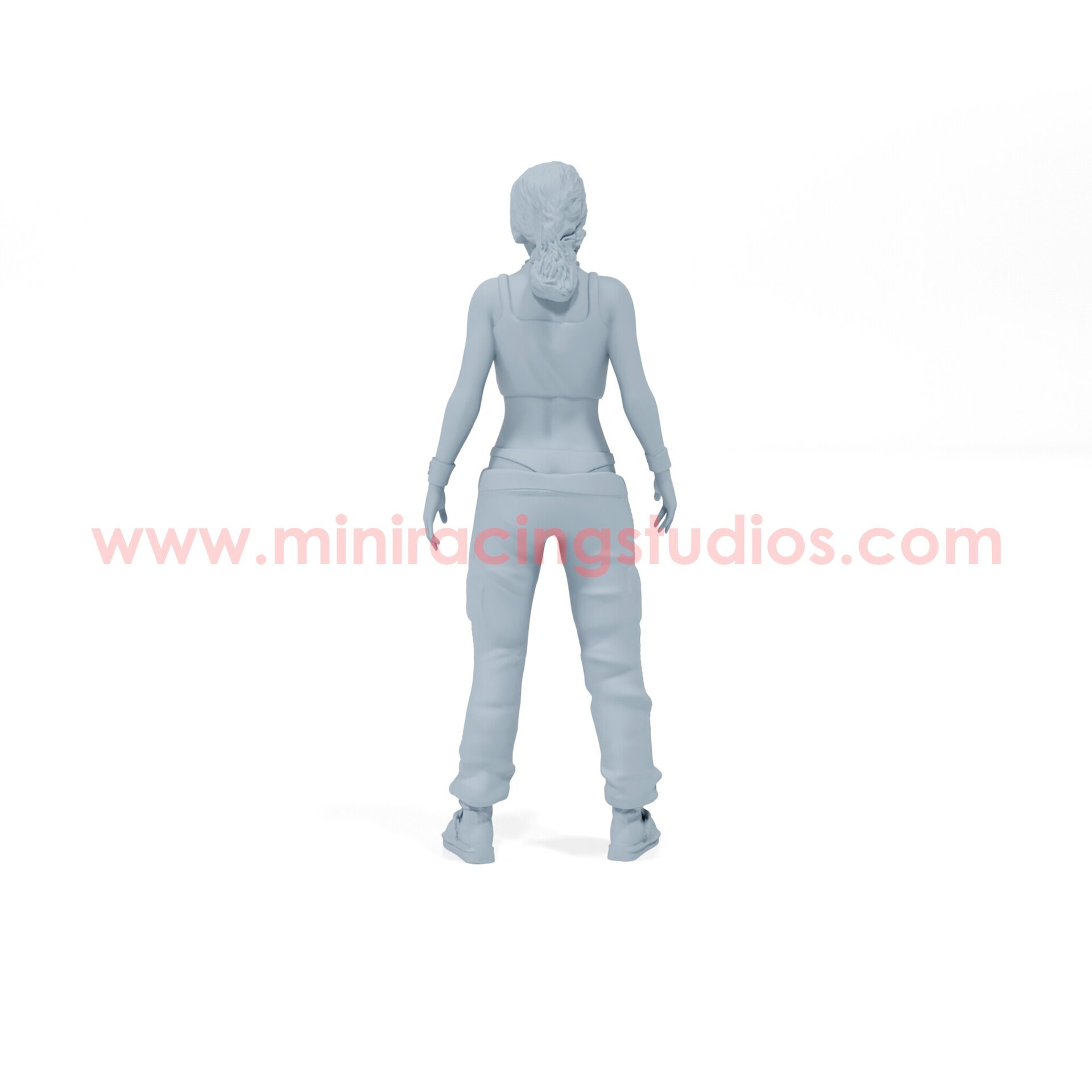Figura Letty Ortiz Fast and Furious 1:64 sin pintar en Resina – MiniRacing64 - 4