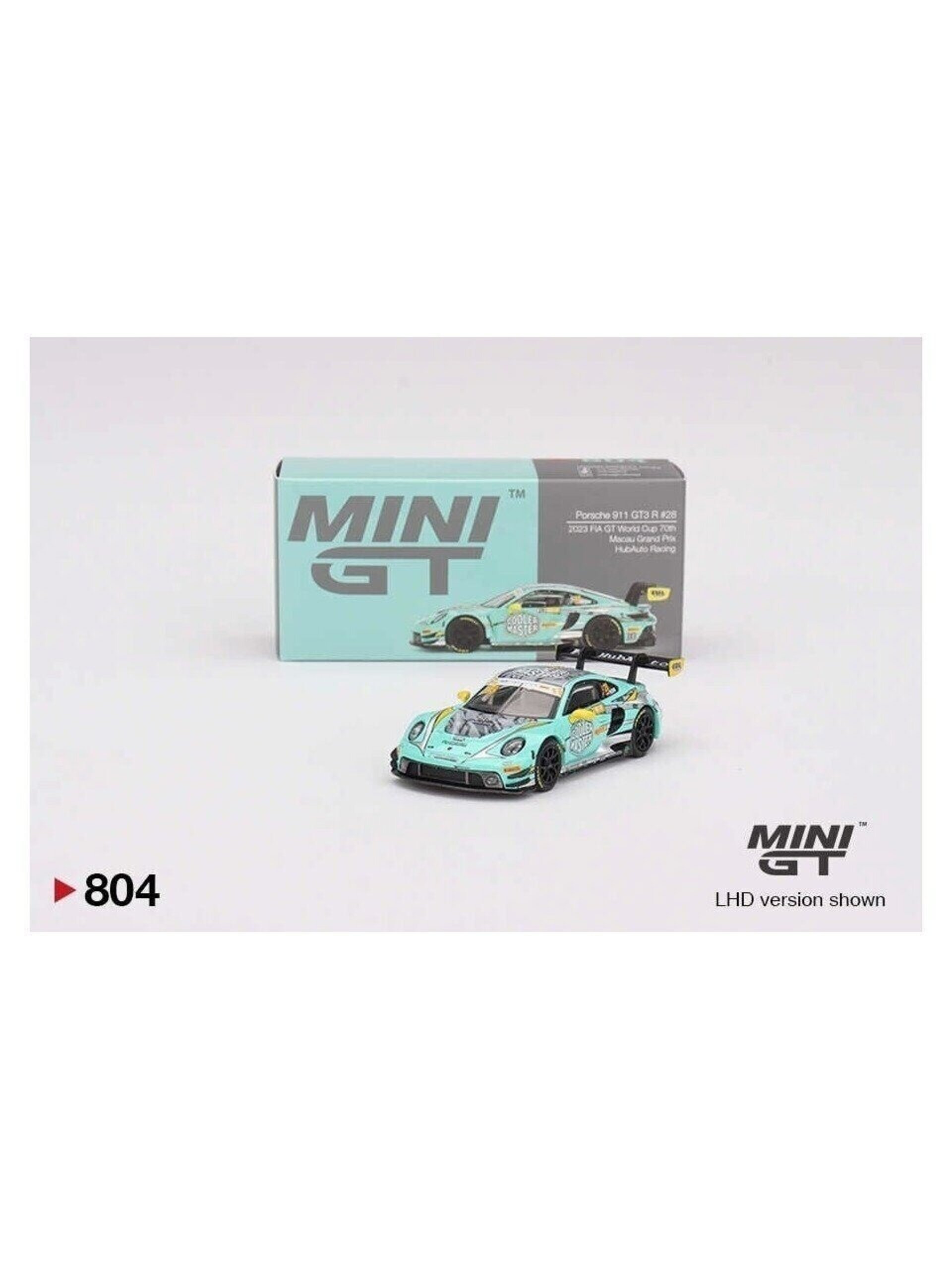 MGT00804-L 1:64 PORSCHE 911 (992) GT3 R #28 HUBAUTO RACING MACAU GRAND PRIX 2023 - 2