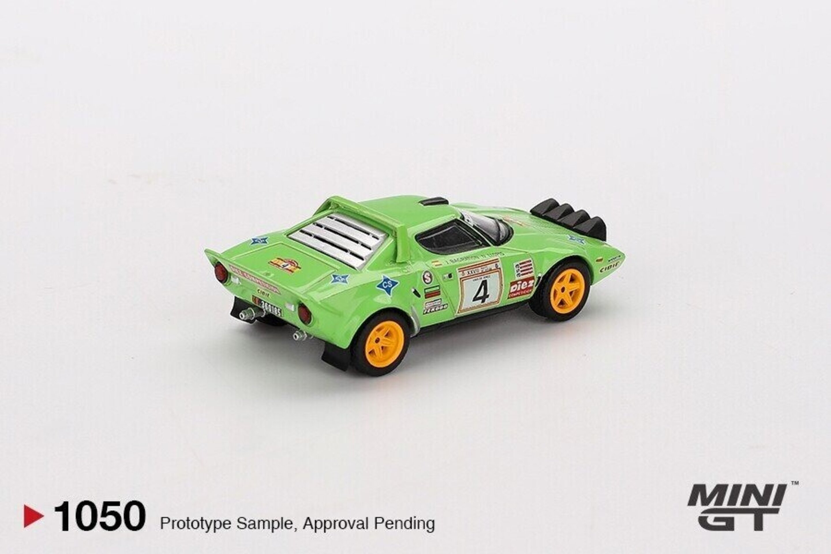 MGT01050-L 1:64 LANCIA STRATOS HF #4 SPANISH  RALLY CHAMPION 1979 GP MINI GT - 3
