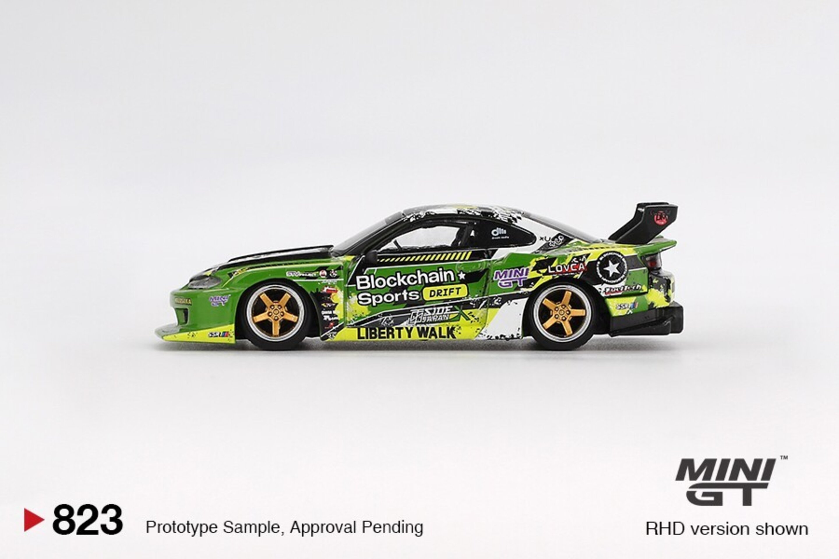 MGT00823-R 1:64 NISSAN SILVIA S15 LB-SUPER SILHOUETTE #555 V2 FORMULA DRIFT - 2