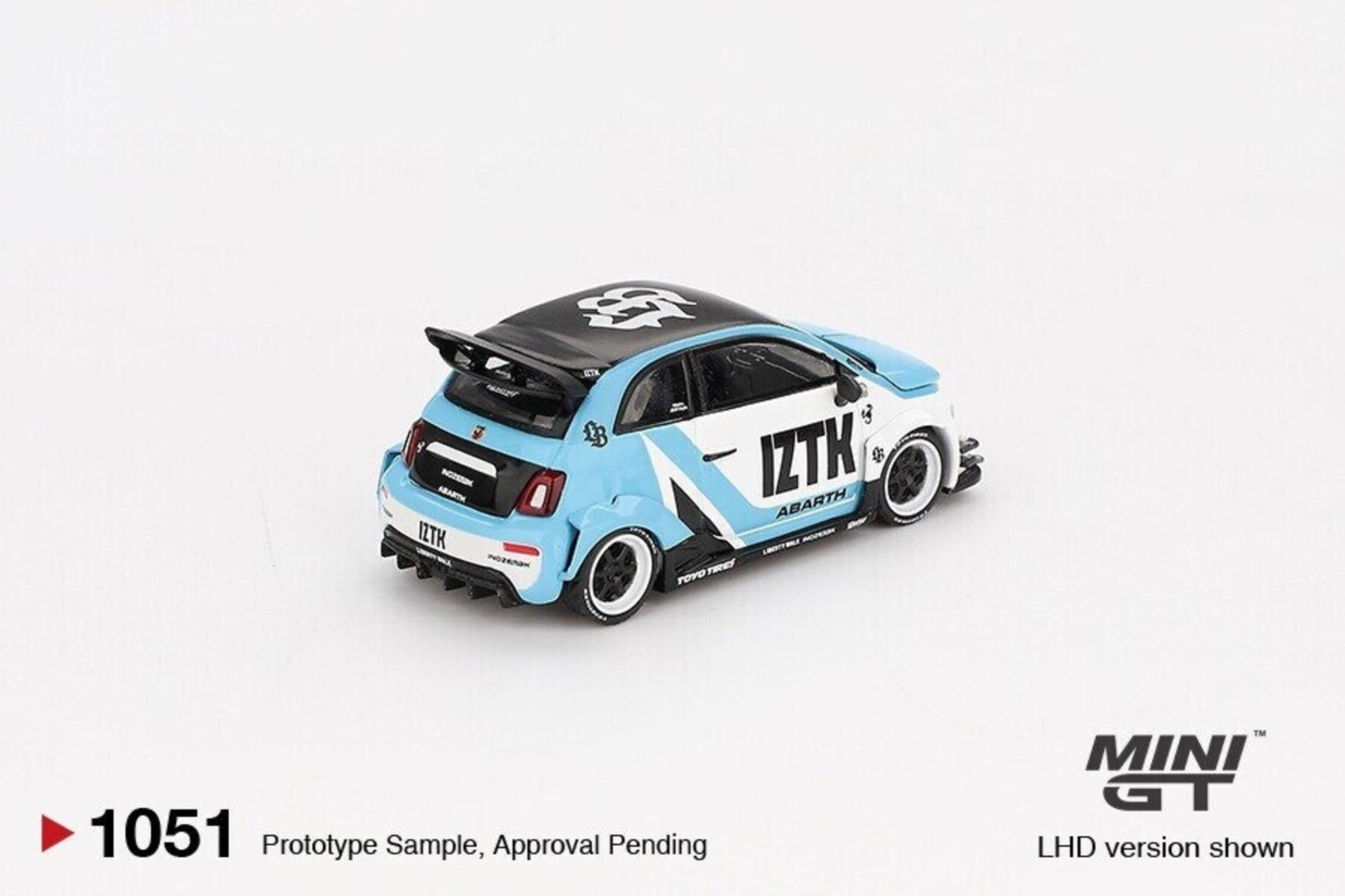 MGT01051-L 1:64 FIAT ABARTH 595 LB-WORKS X  ABAS WORKS IZTK 2024 MINI GT - 3