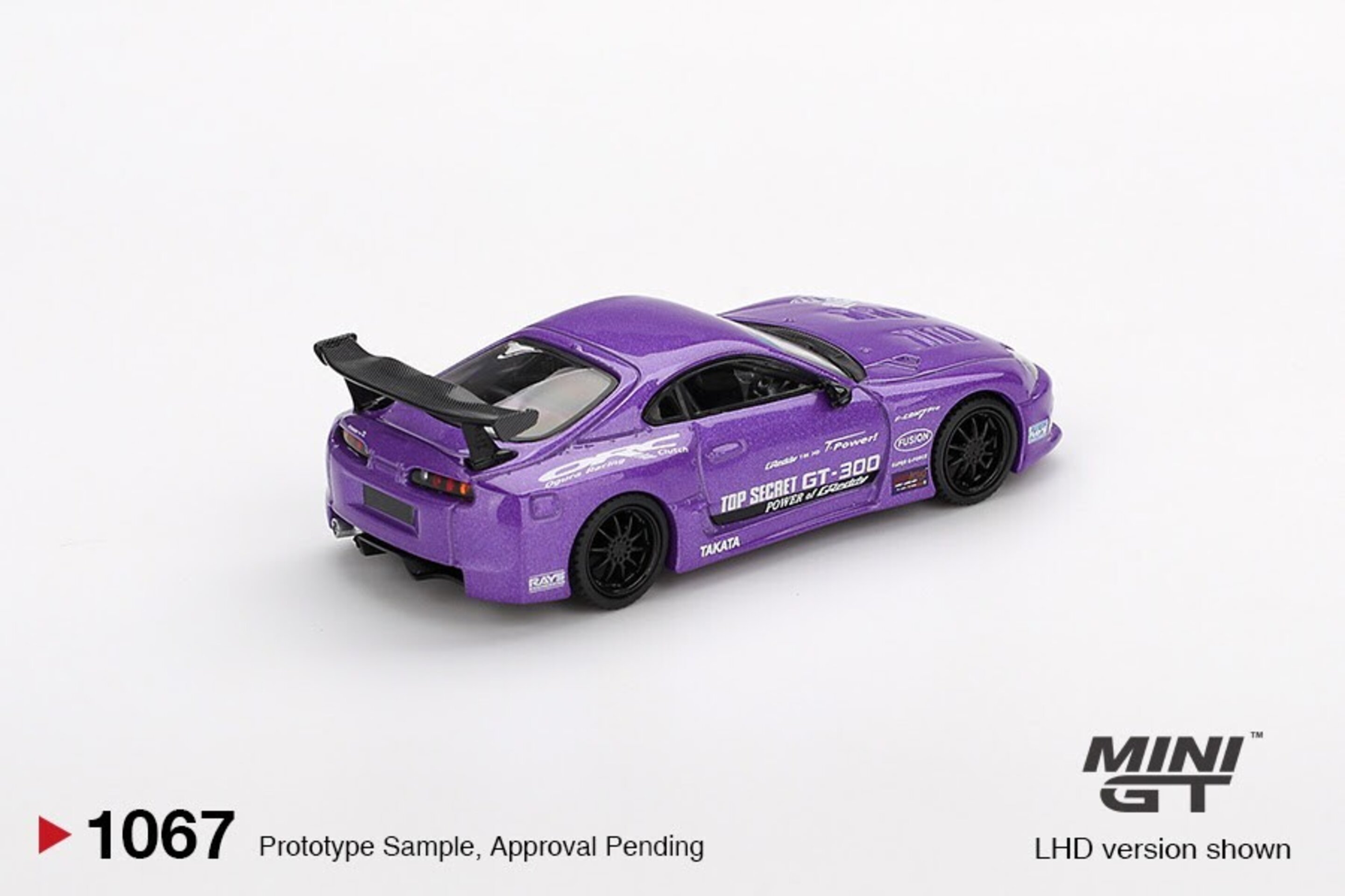 MGT010 1:64 TOYOTA SUPRA MK4 (A80) TOPSECRET GT-300 TOP SECRET PURPLE2014 MiniGT - 2