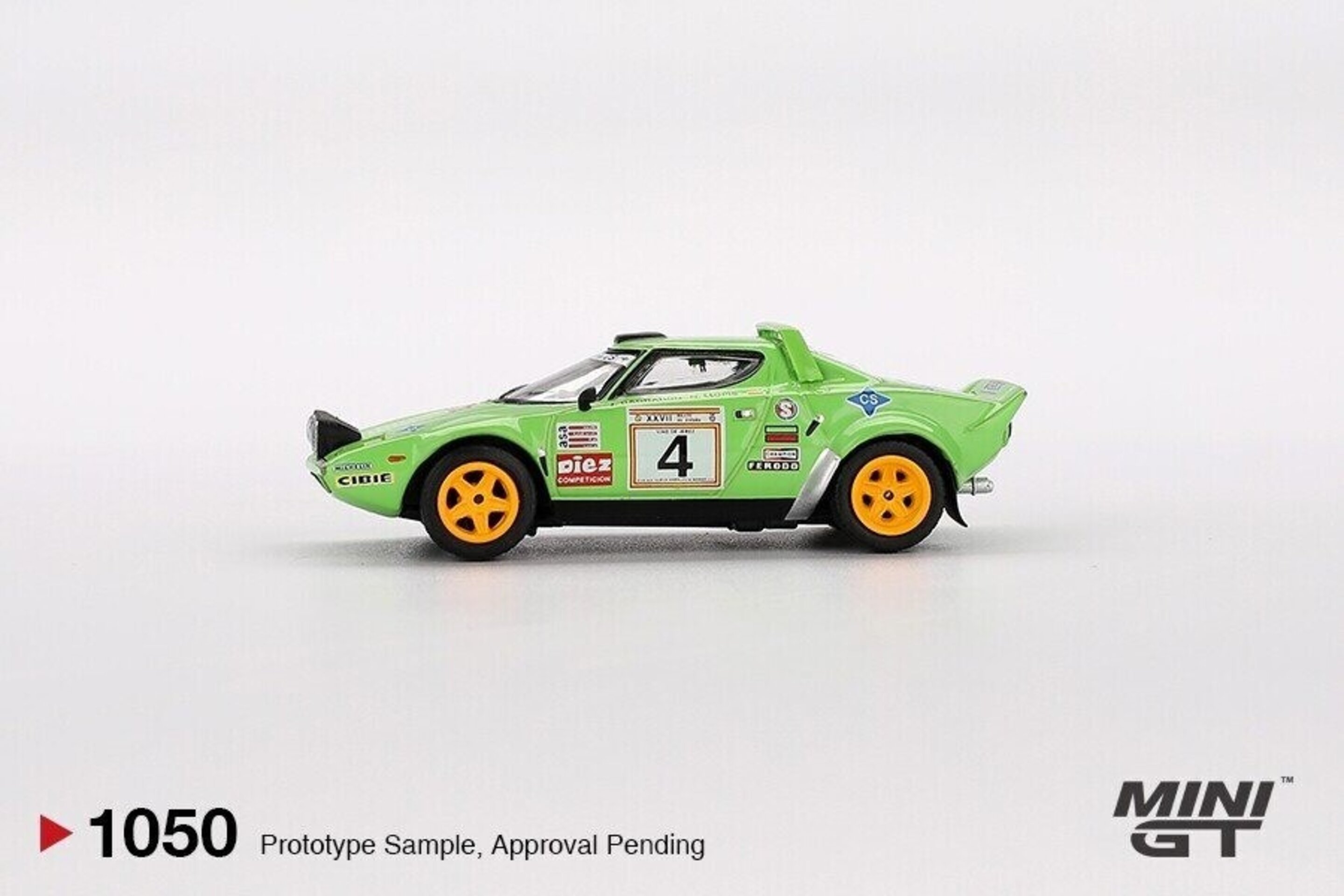 MGT01050-L 1:64 LANCIA STRATOS HF #4 SPANISH  RALLY CHAMPION 1979 GP MINI GT - 2