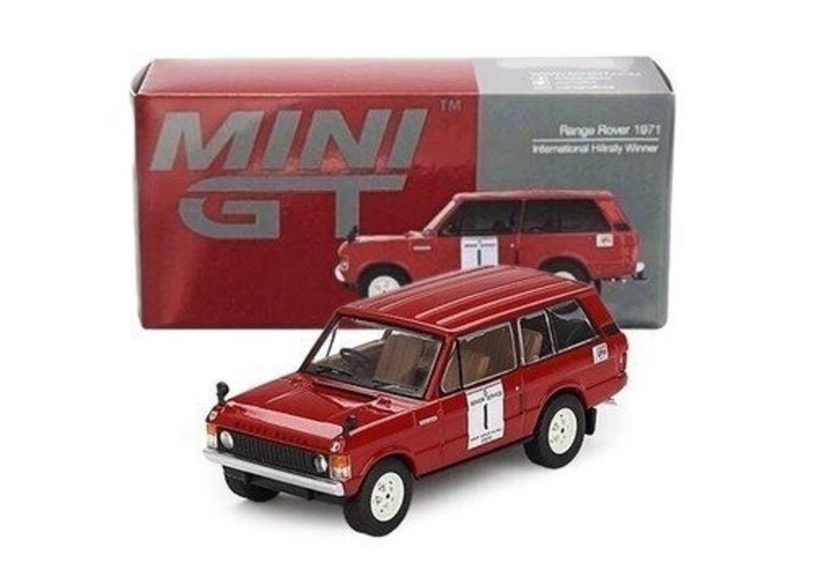 MGT00893-R 1:64 LAND ROVER RANGE ROVER #1 WINNER INTERNATIONAL HILL RALLY 1971 - 2