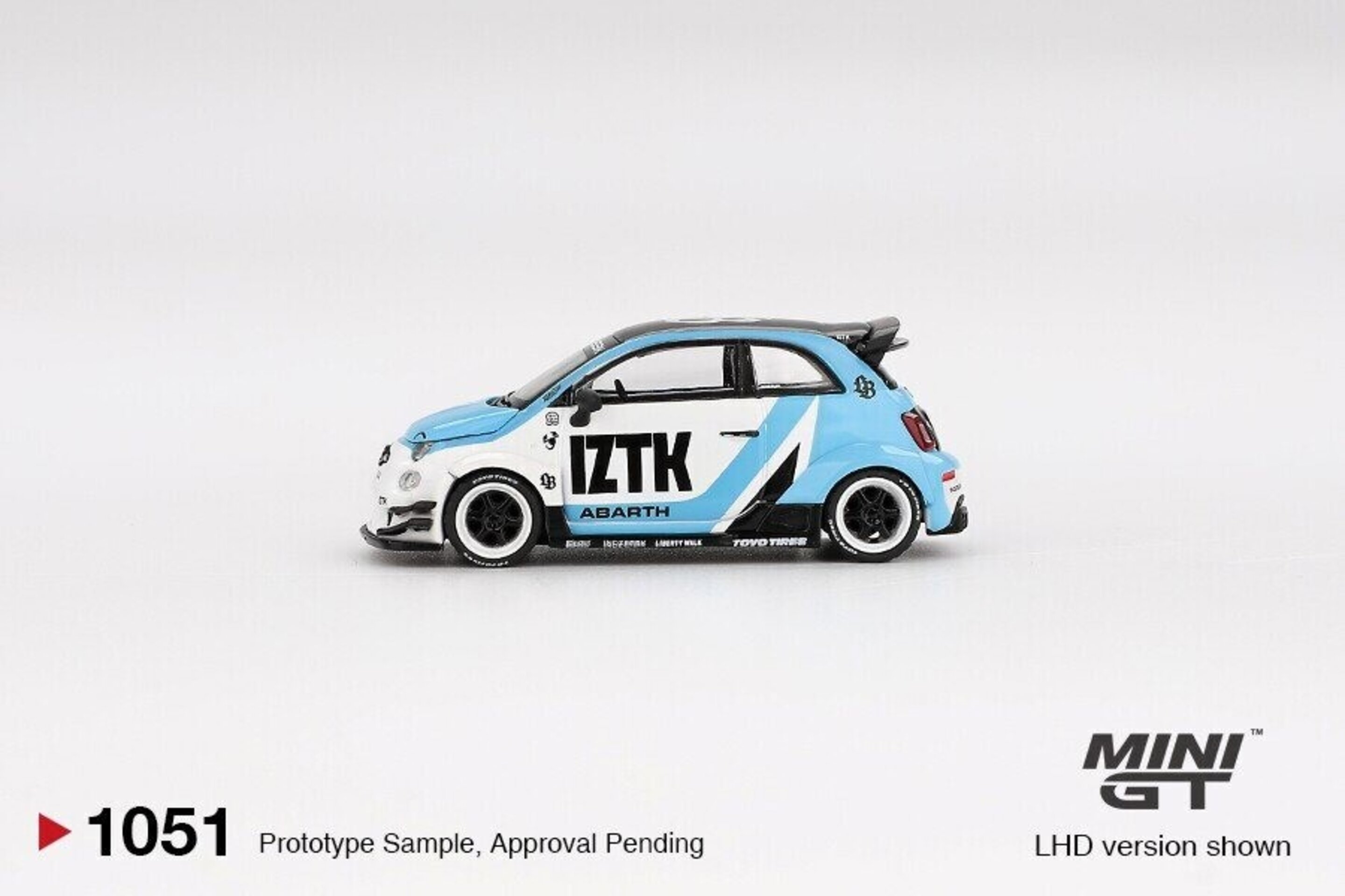 MGT01051-L 1:64 FIAT ABARTH 595 LB-WORKS X  ABAS WORKS IZTK 2024 MINI GT - 2
